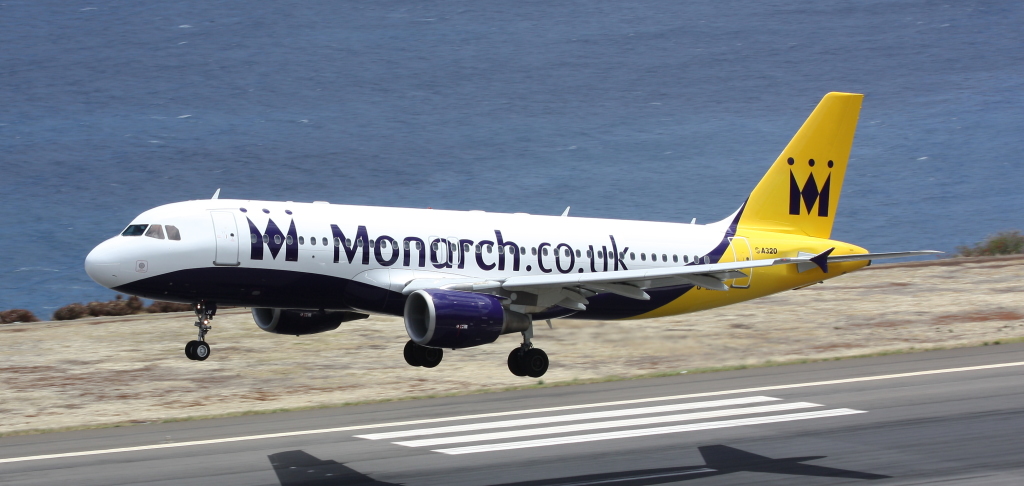 Airbus A320-200 Monarch G-MRJK, 02/07/12, FNC